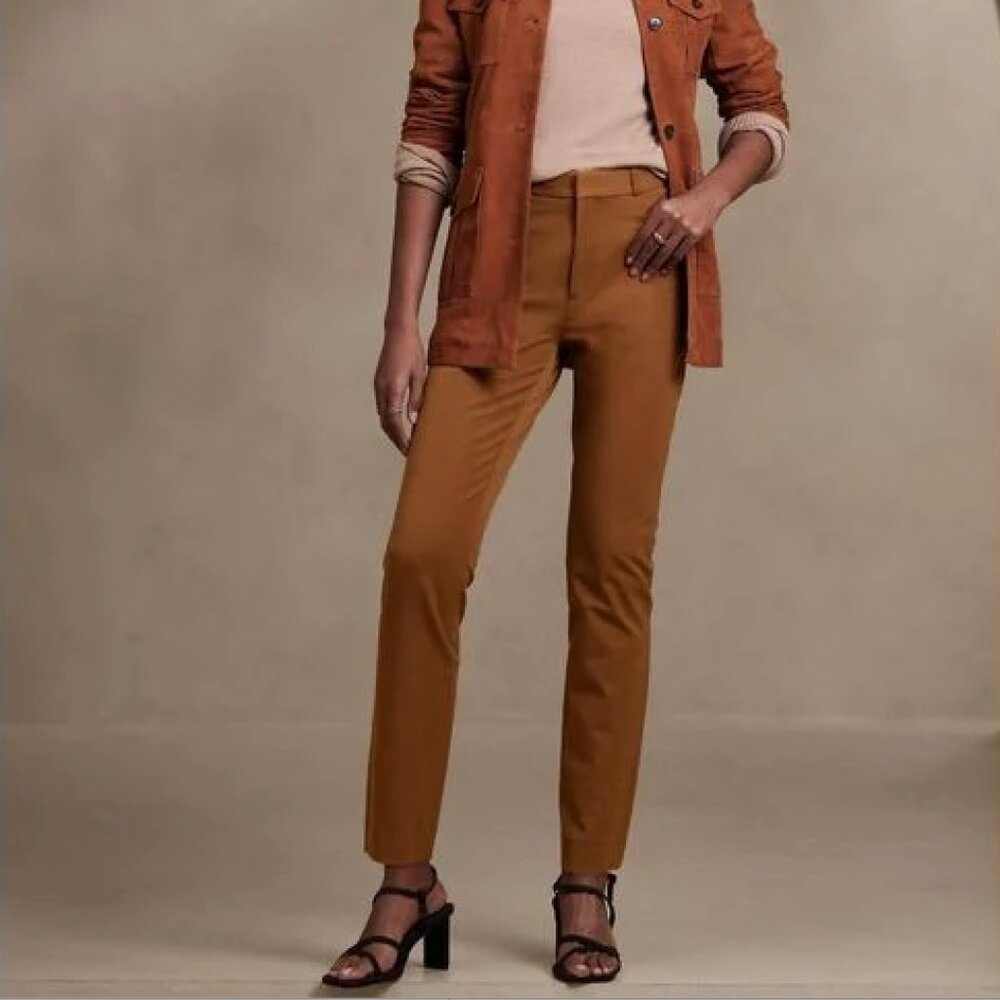 ISO Banana Republic Sloan High-waisted Pants Size 8 Umbria